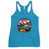 Dead Head Camper Van Women's Racerback Tank Top